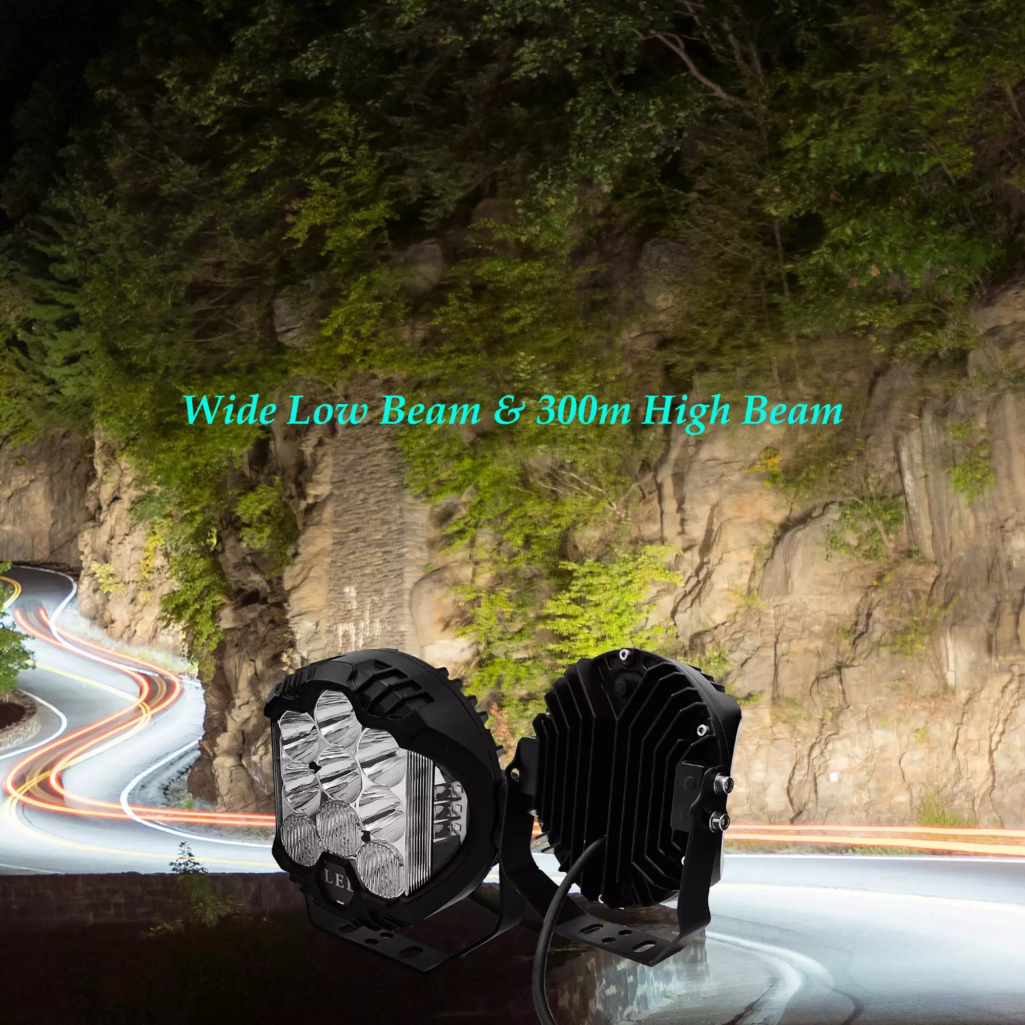 ⚡️ 7" PRO RGB Off-Road Kit: Wireless Multi-Color DRL + Spotlight | Free Global Shipping