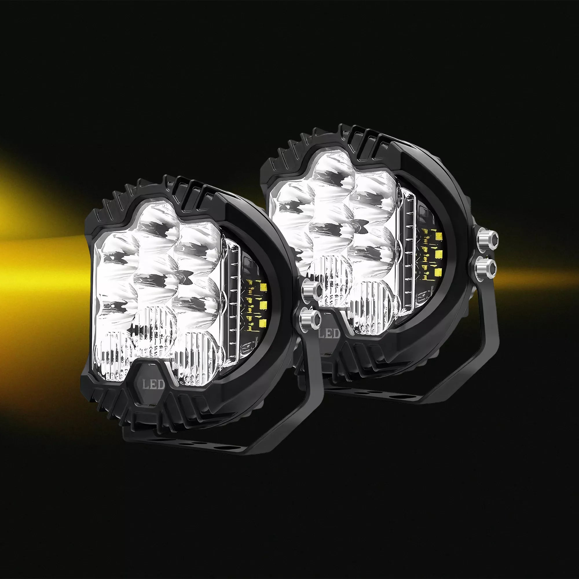 ⚡️ 7" PRO RGB Off-Road Kit: Wireless Multi-Color DRL + Spotlight | Free Global Shipping